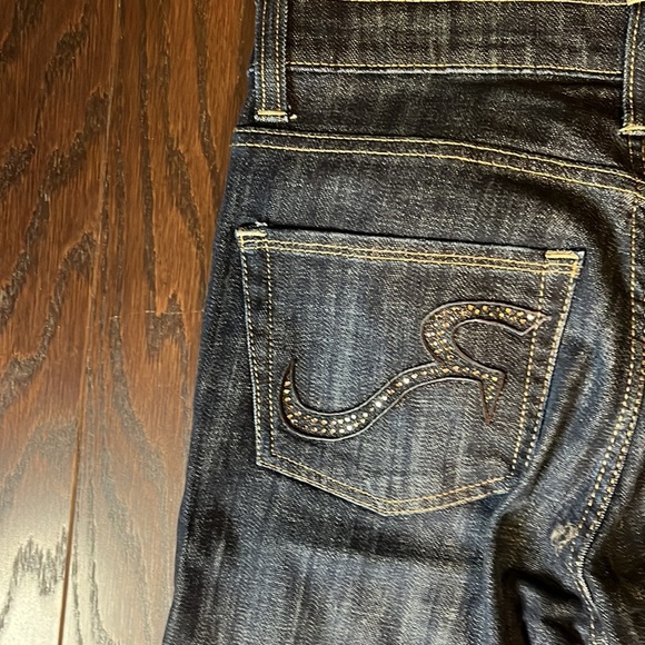 Rock and Republic dark blue jeans Size 8 - Picture 6 of 7
